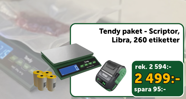 Tendy paket