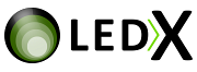 Logotyp för LedX