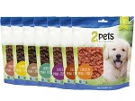 2pets Hundgodis Mini Cubes 400g