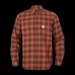 Härkila Scandinavian långärmad skjorta  Autumn orange check