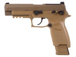 Sig Sauer P320-M17 ASP Coyote Tan Kolsyrepistol