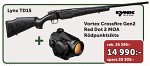 Vapenpaket Lynx TD15 Vortex Rödpunkt