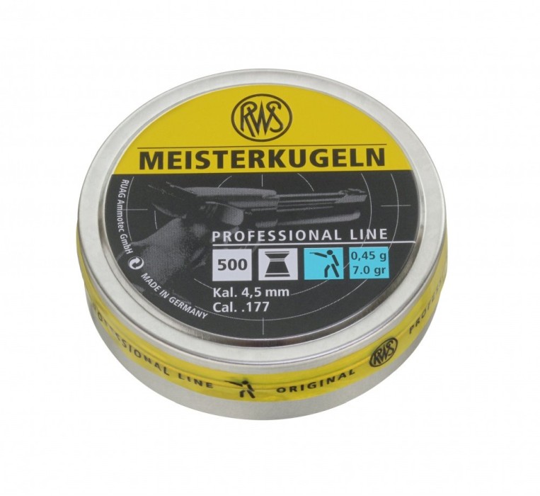 RWS Meisterkugeln Gul 4,5mm 0,53g