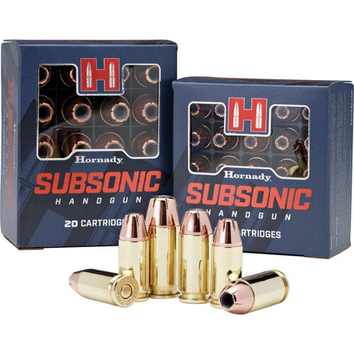 Hornady Subsonic 9mm Luger 147gr XTP 