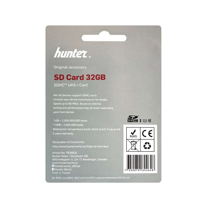 Hunter SD-kort 32 GB