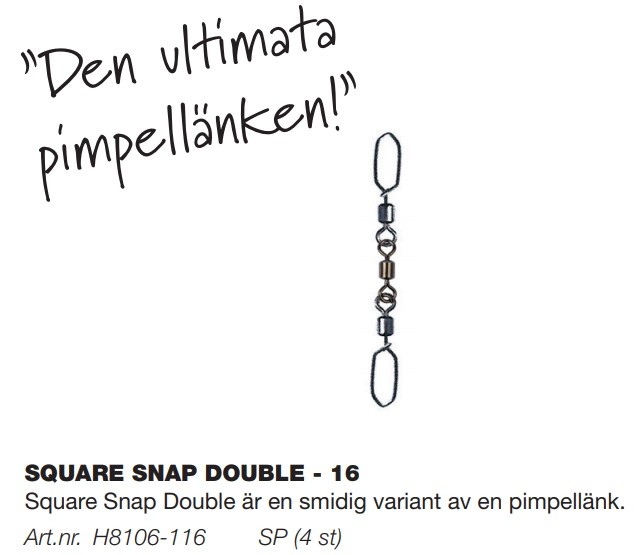 Square Snap Pimpellänk - 16